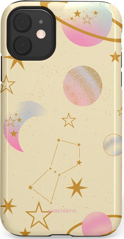 Casetastic Hoesje Geschikt voor Apple iPhone 11 - Stijlvolle Beschermende Duo-layer Case - Zomerse nacht