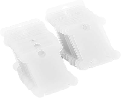 Garen Organizer Kaarten - Draadklossen Set - Naaigaren Beheer - Met Garenklemmen - 200 Stuks - Duidelijk
