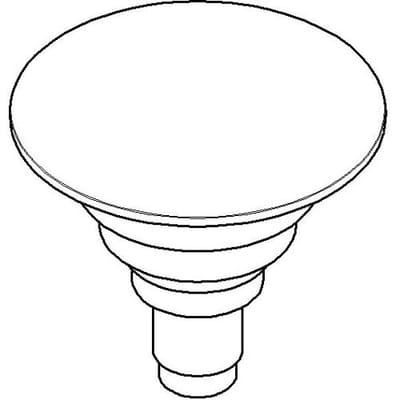 Dornbracht replacement plug for drain set with pressure cap 1 1/4", 04312009600-00