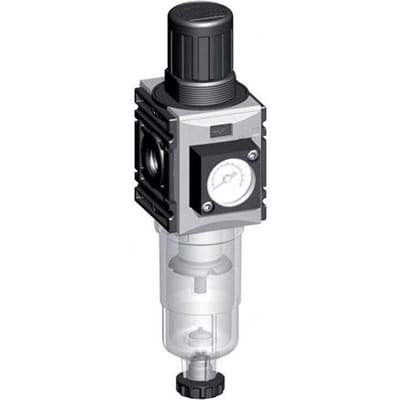 Filter-Regelaar G1/4'' 1000l/min 0.5-10.0bar/7-145psi Futura 0