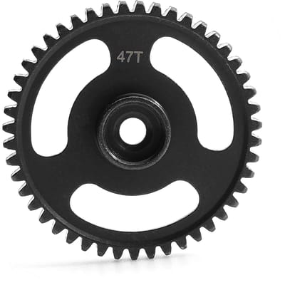 Staal Heavy Duty 83T Versnellingsbak Spur Gear & Gear Mount Vervanging voor Tamiya CC02 1/10 Afstandsbediening 47T