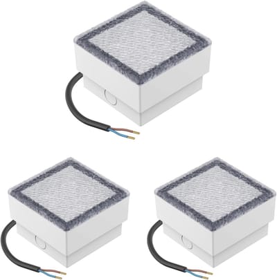 LED Stoeptegel - Grond Inbouwlamp - Tuinverlichting - IP67 Waterdicht - 10x10cm - Blauw