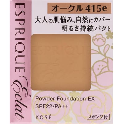 Kose - Esprique Eclat Powder Foundation EX SPF 22 PA++ OC415e Ocher Refill
