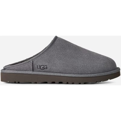 UGG® Classic-instapper voor heren  in Grey, Maat 42, Suede