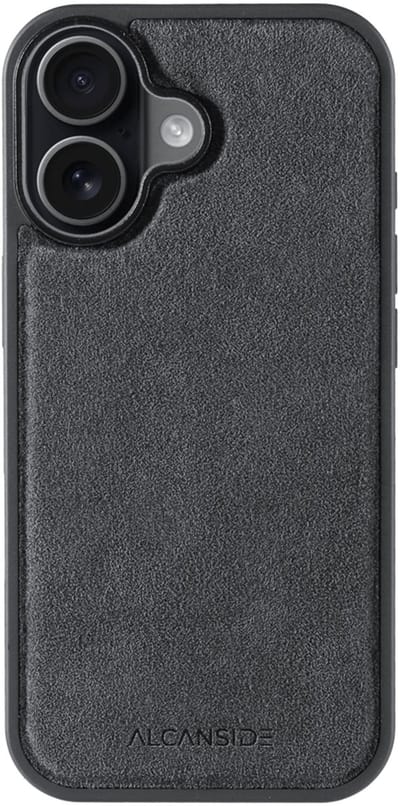 iPhone 17 - Alcantara Back Cover - Space Grey
