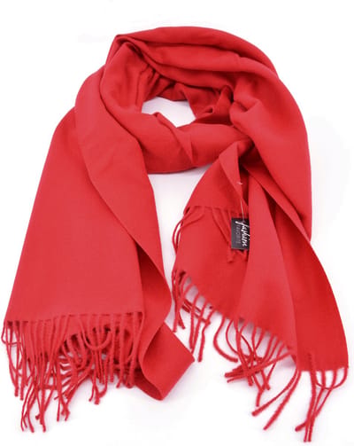 Flore Sjaal - Rood | 190 x 70 cm | Herfst/Winter | Polyester | Fashion Favorite