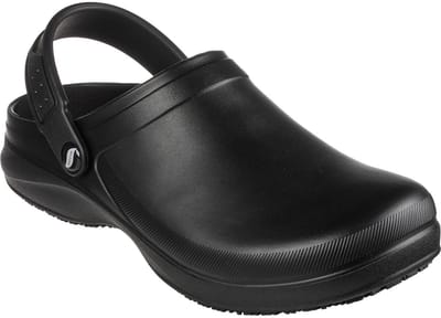 SKECHERS RIVERBOUND Werkschoenen Veiligheidsschoenen Heren Clog 200092EC BLK Zwart