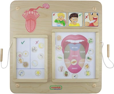 Masterkidz Montessori Educatief Bord Gevoel voor Smaak - UNI