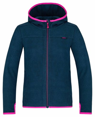 Kinderhoodie Loap Qwaro Blauw - 116