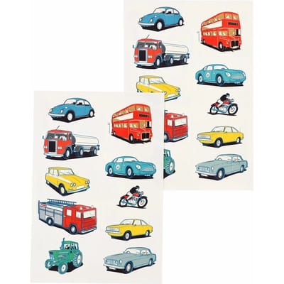 Tatoeage voor kinderen Rex London temporaires Road Trip (x2)
