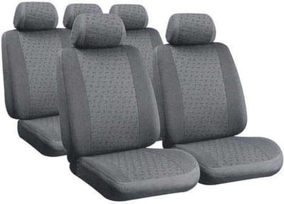 Stoelhoezen Set Glamur – Grijs – Elegante Bescherming en Comfort voor je Auto