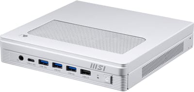 MSI Pro DP10 A14MG-006EU PC's/werkstation Intel® Core™ i3 i3-14100 8 GB DDR5-SDRAM 512 GB SSD Windows 11 Home Mini PC Wit