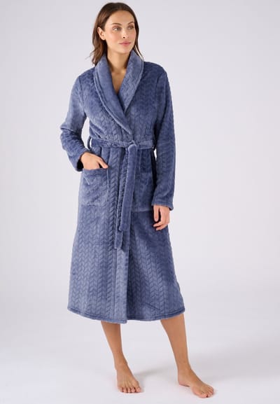 Damart - Thermolactyl kamerjas van zachte tricotstof - Dames - Blauw - 46-48 (L)