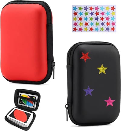 Card Holder - Waterproof - Scratch-Resistant - Portable - Met Decoratieve Stickers - Voor Outdoor Play - Camping