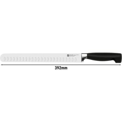 ZWILLING VIER STERNE - Hammes - met kuiltjes - Lemmet: 260mm