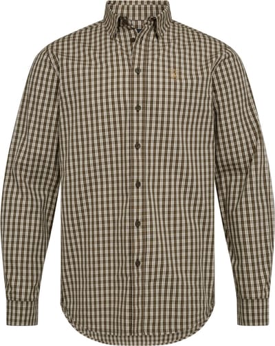 Deerhunter Baldwin Overhemd Outdoor Overhemd Scandinavisch Overhemd Jacht Overhemd Lange Mouwen Overhemd Maat -43/44