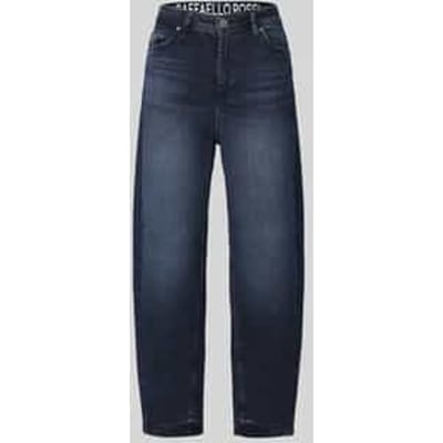 Barrel jeans van katoenmix model 'HANNI 7/8'