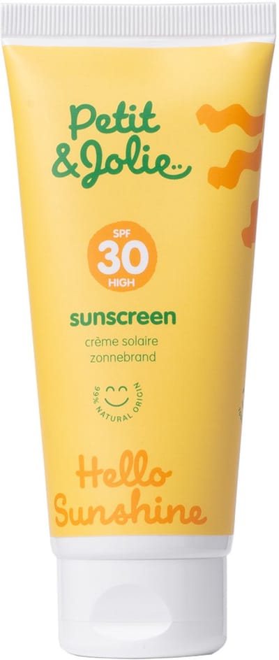 Petit&Jolie minerale zonnebrand SPF30 - 0% parfum - voor het gehele gezin