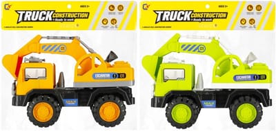 Mega Creative Bouwgraafmachine Speelgoed Vrachtwagen 38x37x17cm
