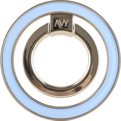 AVY Ringhouder Standaard | Vinger Houder | Compatibel met MagSafe | 360° Draaibaar | Smartphone Grip | Tijdloos Design | Stijl & Grip | Blauw
