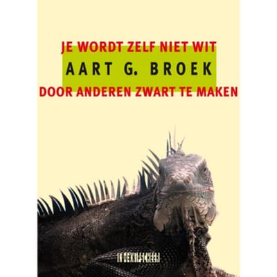 Je Wordt Zelf Niet Wit Door Anderen Zwart Te Maken - Aart G. Broek