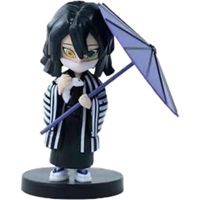 Anime 6 Stuks/Set Q Versie Demon Slayer Verpakt Actiefiguur Model Figurine Ornament Accessoire Cartoon Schattig Ornament Speelgoed voor Kinderen Cadeau