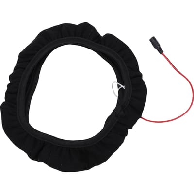 Housse de volant chauffante Chauffage rapide Housse de volant pour la plupart des voitures SUV Camions black