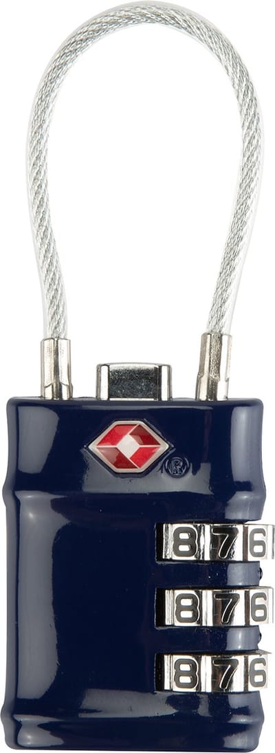 Princess Traveller PT-01 TSA Reisslot - Hangslot - 3 Cijferig - Navy - Cijferslot