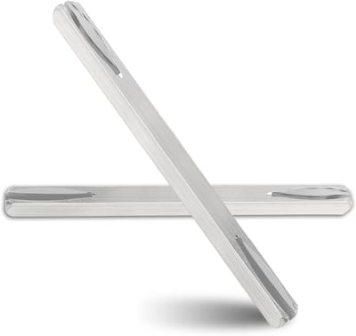 2 Stuks 8mm x 90mm Vierkante Spindle Bar voor Deurhandgrepen - Vervangende Stalen Bevestigingspin voor Deurhardware en Deuraccessoires