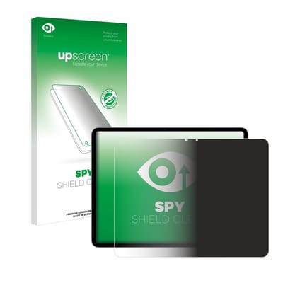 upscreen - privacy screenprotector voor Apple iPad Air 13" M2 WiFi 2024 (Landschapsmodus) - Folie Beschermfolie Blauwlichtfilter