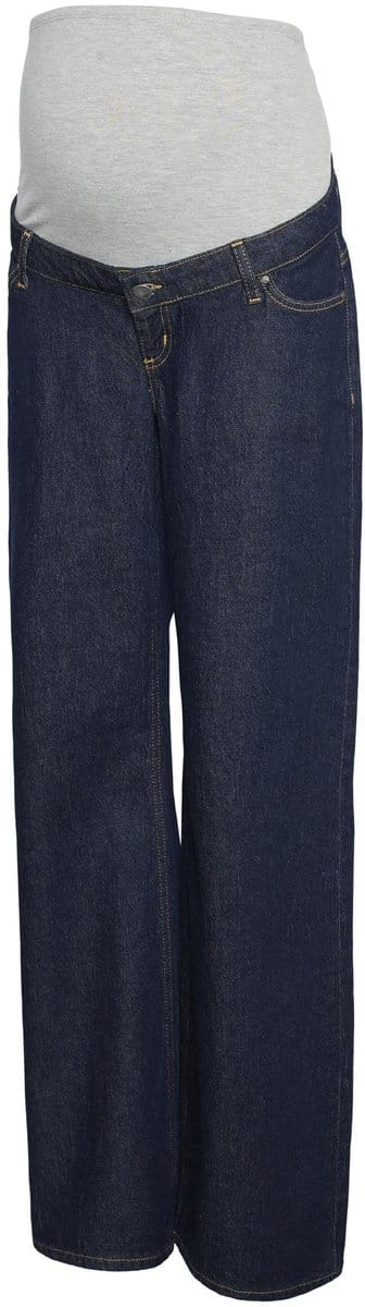 Mama Licious Zwangerschapsjeans met wijde pijpen Wide leg fit Low waist Jeans