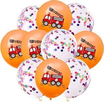 ProductGoods - 10x Brandweerman Sam Ballonnen Verjaardag - Verjaardag Kinderen - Ballonnen - Ballonnen Verjaardag - Brandweerman Sam - Kinderfeestje