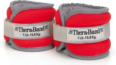 Thera-Band enkel & pols gewichtsmanchetten - rood