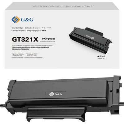 G&G Toner Zwart 6000 bladzijden GT321X