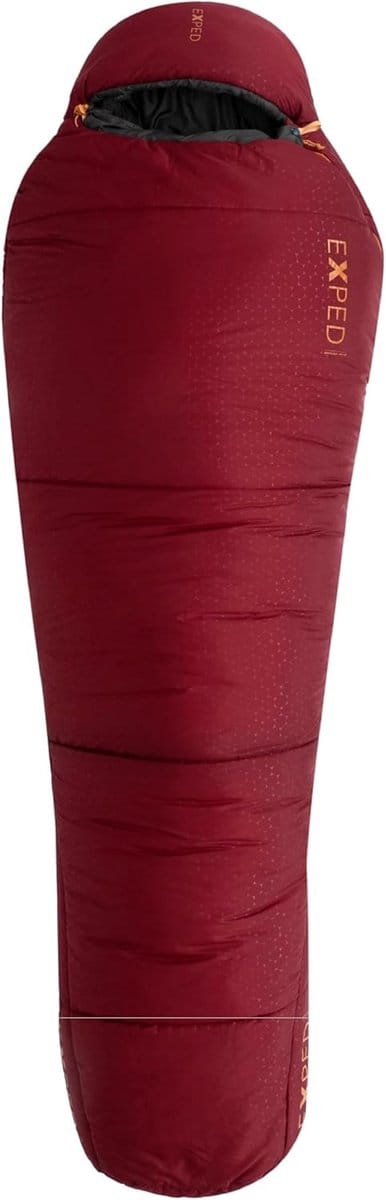 Mummy Slaapzak - Outdoor Slaapzak - Kamperen Backpacken - Gerecycled Materiaal - Compact Opvouwbaar - Bourgondy