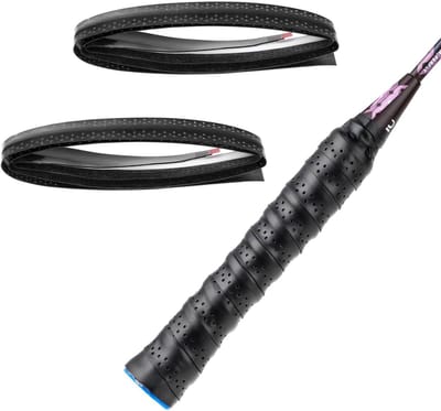 Dailygoods- Gripband 2 Stuks - Universeel Overgrip - Anti-slip Tennisracket - Badmintonracket - Zelfklevend - Hoogwaardig PU-Materiaal