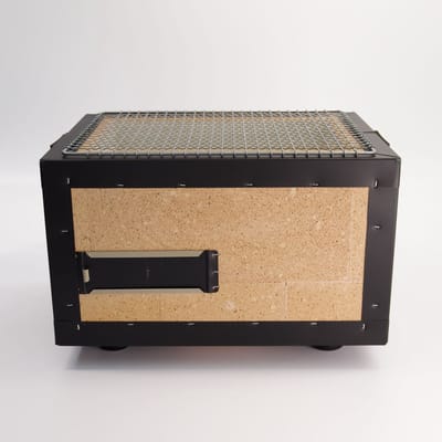 Diatomite Konro Grill Small + Plateau - Shichirin Grill - Yakitori Grill - Japanse BBQ - Hibachi BBQ