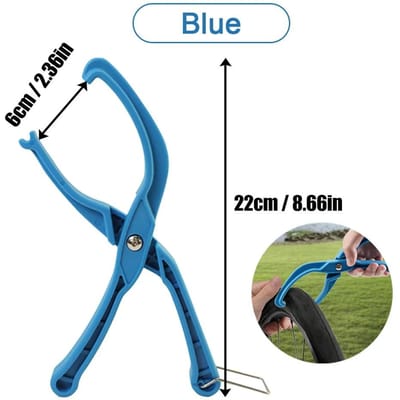 Fietsgereedschap Band Handmatige Installatie Verwijdering Klem Voor Moeilijke Fietsbandrand Krik Hefboom Velg Band Tangen Fietsreparatie Accessoires blauw