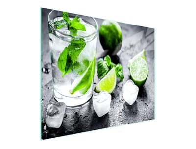 TMK ArtDeko - Snijplank - Glas - 52x30 cm - Limoen