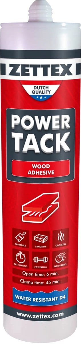 12x Powertack voordeeldoos - Beige - 310 ml