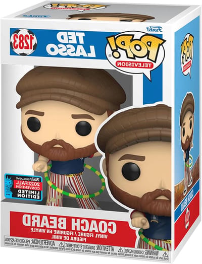 Coach Beard Figuur - Verzamelbeeldje Ted Lasso - Verzamelen en displayen - 2022 Fall Convention Exclusive - 105 cm - Bruin