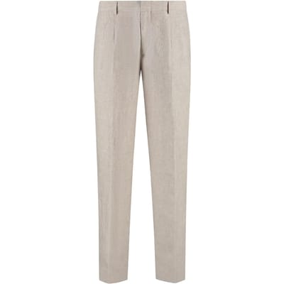 Pantalon Michael Kors Pure Linen Pleated