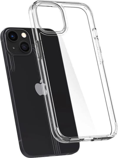 Geschikt voor Spigen Apple iPhone 15 Air Skin Back Cover Hoesje - Transparant