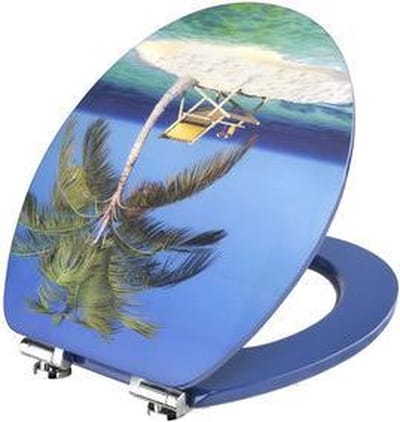 Cornat Island decor toiletbril