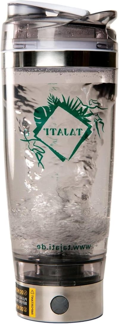 Elektrische oplaadbare 600 ml Shaker voor proteïneshakes cocktails smoothies - Li-Poly-accu fles met boosterfunctie
