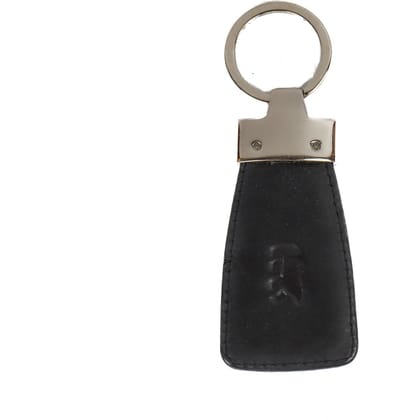 Bear Design Job Leren Sleutelhanger - Zwart