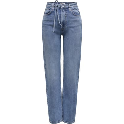 ONLY - ONLGYPSY HW STRAIGHT STRETCH SIK332 DNM - Dames - Jeans