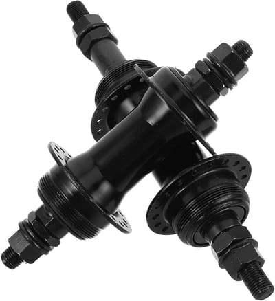 Fietsnaaf Set - Achterwiel Naaf - Betrouwbaar Fietsen - Schijfrem Compatibel - 36 Gaten - Zwart