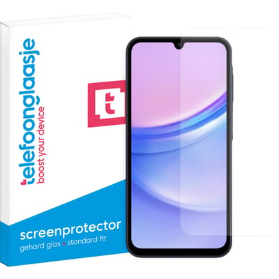 Samsung Galaxy A15 4G screenprotector gehard glas