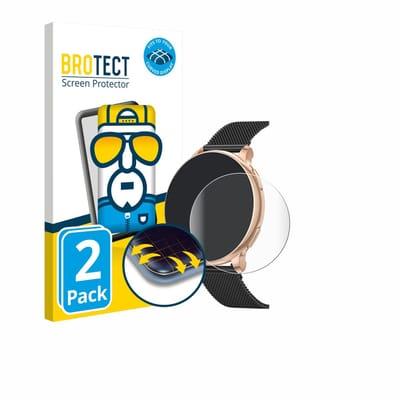 BROTECT - Screenprotector voor Sanorum G58 1.27" - Folie Beschermfolie transparant volledig dekking - 2 Stuks